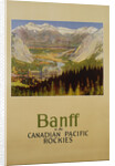 Banff in the Canadian Pacific Rockies Poster by Anonymous