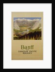Banff in the Canadian Pacific Rockies Poster by Anonymous