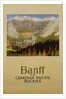 Banff in the Canadian Pacific Rockies Poster by Anonymous