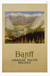 Banff in the Canadian Pacific Rockies Poster by Anonymous