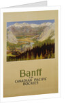 Banff in the Canadian Pacific Rockies Poster by Anonymous