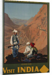 Visit India - Indian State Railways, Khyber Pass Poster by Bylityllis