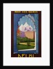 Visit India - Indian State Railways, Delhi Poster by Gtait