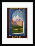 Visit India - Indian State Railways, Delhi Poster by Gtait