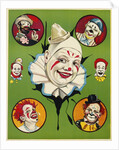 Menage of Clowns Poster by Anonymous