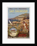 San-Salvadour Poster by Ernest Louis Lessieux