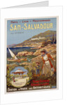 San-Salvadour Poster by Ernest Louis Lessieux