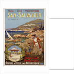 San-Salvadour Poster by Ernest Louis Lessieux