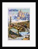 Chamonix-Montenvers Poster by David Dellepiane