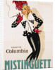 Vedette Columbia Mistinguett Poster by Jean Dominique van Caulaert