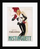 Vedette Columbia Mistinguett Poster by Jean Dominique van Caulaert