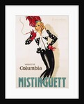 Vedette Columbia Mistinguett Poster by Jean Dominique van Caulaert