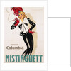 Vedette Columbia Mistinguett Poster by Jean Dominique van Caulaert