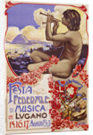 Festa Federale di Musica in Lugano Poster by Fulvelle