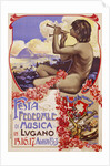 Festa Federale di Musica in Lugano Poster by Fulvelle
