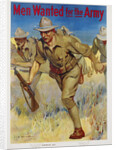 Men Wanted for the Army Recruitment Poster by I.B. Hazelton