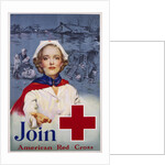 Join American Red Cross Recruitment Poster by R.C. Kauffmann