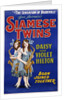 Poster Advertisement for Siamese Twins Daisy and Violet Hilton by Anonymous