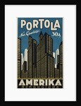 Portola Amerika Schokolade Poster by Anonymous