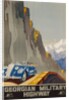 Georgian Military Highway Poster by Alexander Jitomirsky
