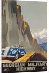 Georgian Military Highway Poster by Alexander Jitomirsky