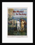 Men Wanted for the Army Recruitment Poster by Michael P. Whelan