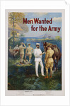 Men Wanted for the Army Recruitment Poster by Michael P. Whelan