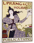 L. Prang & Co.'s Holiday Publications Poster by Louis John Rhead