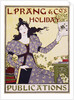 L. Prang & Co.'s Holiday Publications Poster by Louis John Rhead
