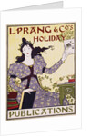 L. Prang & Co.'s Holiday Publications Poster by Louis John Rhead