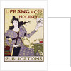 L. Prang & Co.'s Holiday Publications Poster by Louis John Rhead