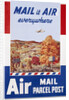 Air Mail Parcel Post Poster by Melbourne Brindle