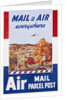 Air Mail Parcel Post Poster by Melbourne Brindle