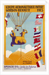 Coupe Aeronautique Gordon-Bennett Poster by A. Gournay