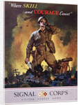 Signal Corps Recruitment Poster by Jes Schlaikjer
