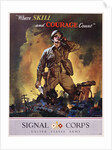 Signal Corps Recruitment Poster by Jes Schlaikjer