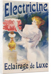 Electricine Poster by Lucien Lefevre