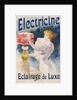 Electricine Poster by Lucien Lefevre