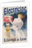 Electricine Poster by Lucien Lefevre