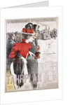 Strassburger Strassenbahnen Fahrplan Poster by Anonymous