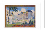 Cachat's-Majestic/Chamonix-Mont-Blanc Poster by Candido Aragonese de Faria