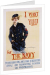 I Want You for the Navy Poster by Howard Chandler Christy
