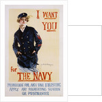 I Want You for the Navy Poster by Howard Chandler Christy