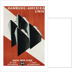 Hamburg-Amerika Linie Poster by Henning Koeke