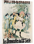 Folies-Bergere: Les Demoiselles du Vingtieme Siecle Poster by A. Trinquier-Trianon
