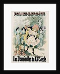 Folies-Bergere: Les Demoiselles du Vingtieme Siecle Poster by A. Trinquier-Trianon