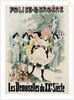 Folies-Bergere: Les Demoiselles du Vingtieme Siecle Poster by A. Trinquier-Trianon