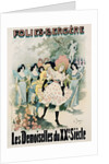 Folies-Bergere: Les Demoiselles du Vingtieme Siecle Poster by A. Trinquier-Trianon
