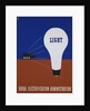 Light: Rural Electrification Administration Poster by Lester Beall