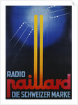Radio Paillard: Die Schweizer Marke Poster by Anonymous